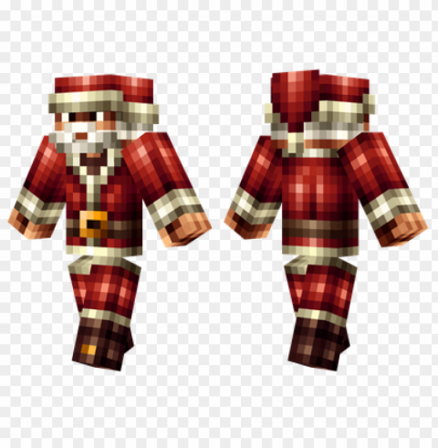 minecraft skins santa hd skin Isolated Element on Transparent PNG PNG transparent with Clear Background ID 579f1c09