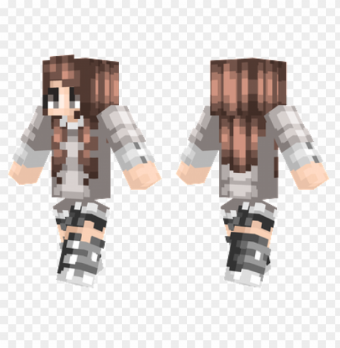 minecraft skins school girl skin PNG files with clear background