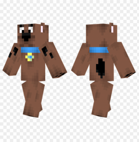 minecraft skins scooby doo skin Isolated Artwork on Clear Transparent PNG