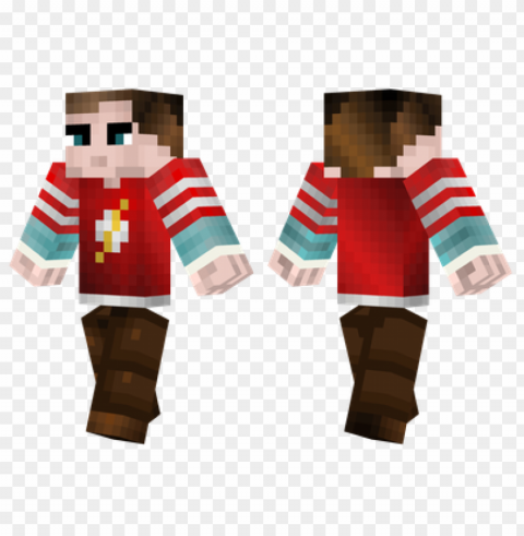 minecraft skins sheldon cooper skin Isolated Graphic on Transparent PNG