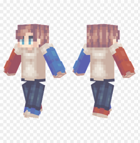 minecraft skins simple teen skin Isolated Subject in Clear Transparent PNG