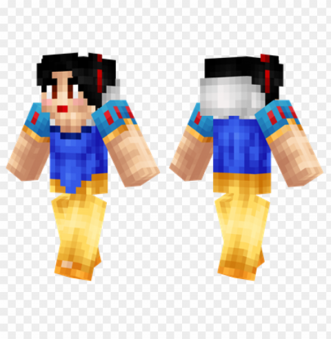 minecraft skins snow white skin Clear PNG pictures bundle