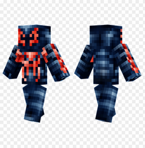 Minecraft Skins Spiderman 2099 Skin Transparent PNG Images Collection