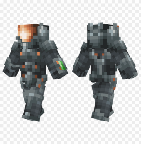 minecraft skins stealth armor skin PNG Image with Clear Background Isolation
