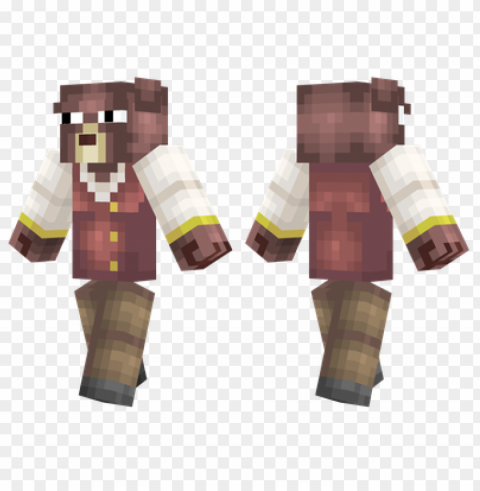 minecraft skins steampunk bear skin PNG images with no background assortment