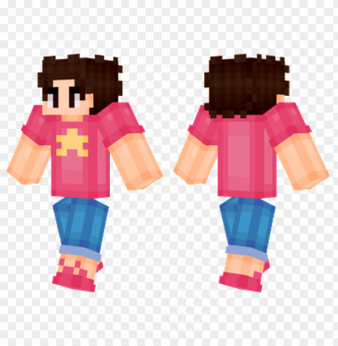 minecraft skins steven universe skin HighResolution Isolated PNG with Transparency PNG transparent with Clear Background ID b79b8798