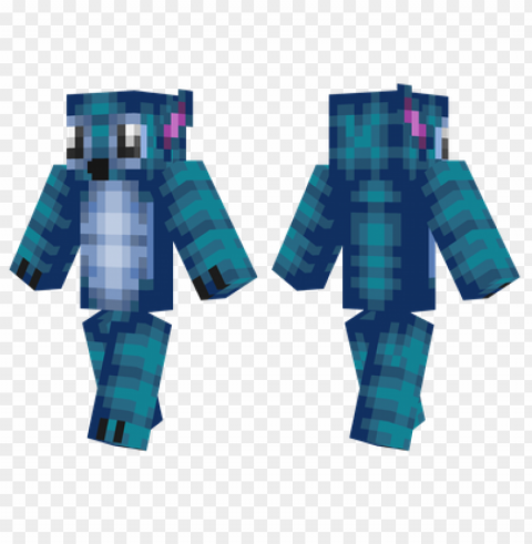 minecraft skins stitch skin Isolated Item on Clear Transparent PNG PNG transparent with Clear Background ID 40c8244f