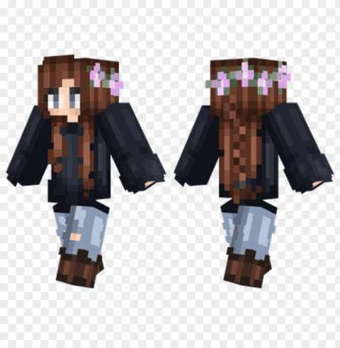 minecraft skins stormy eyes skin Isolated Artwork on Transparent Background PNG