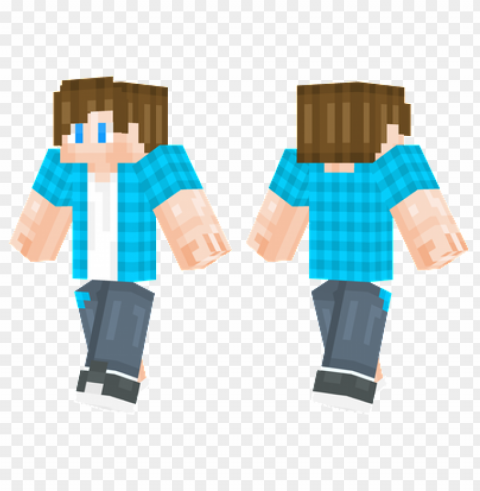 minecraft skins striped teen skin Isolated Subject with Clear PNG Background