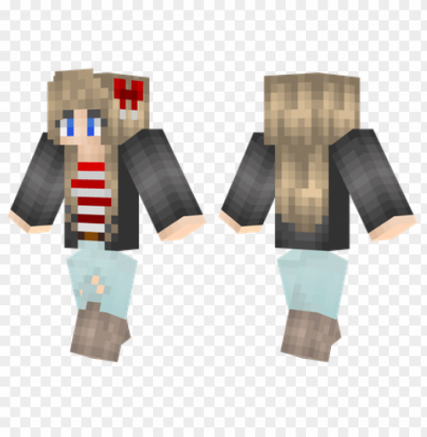 minecraft skins summer chic skin HighQuality Transparent PNG Isolated Graphic Element