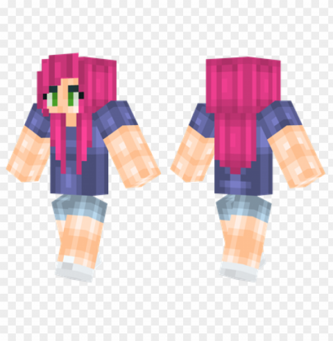 Minecraft Skins Summer Kid Skin Isolated Character With Clear Background PNG