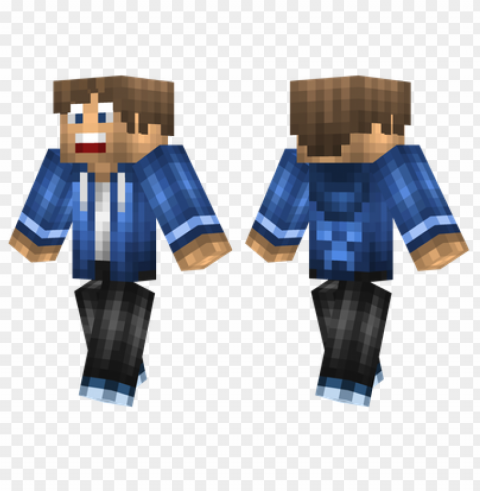 Minecraft Skins Surprised Dude Skin ClearCut Background PNG Isolated Subject