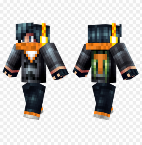 minecraft skins t-boy skin Isolated Character with Transparent Background PNG