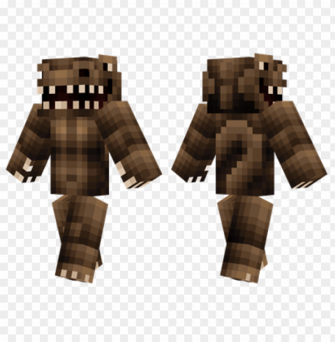 minecraft skins t-rex skin HighResolution Isolated PNG Image