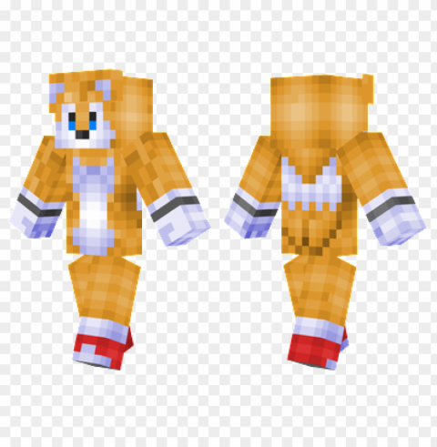 minecraft skins tails skin PNG Image with Transparent Background Isolation PNG transparent with Clear Background ID 721f7411