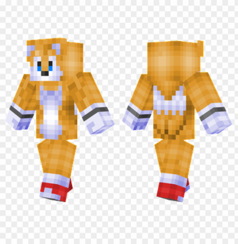 Minecraft Skins Tails Skin PNG Image With Transparent Background Isolation