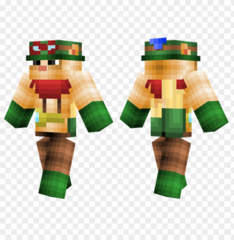 minecraft skins teemo skin PNG Graphic with Isolated Clarity