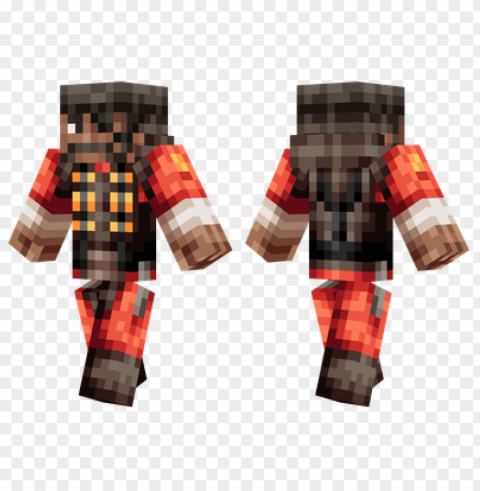 minecraft skins tf2 demoman skin PNG for educational use