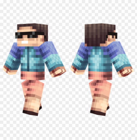 minecraft skins that damn neighbour skin ClearCut Background Isolated PNG Art