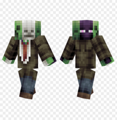 minecraft skins the hostiles skin Transparent Cutout PNG Isolated Element PNG transparent with Clear Background ID a13aba36