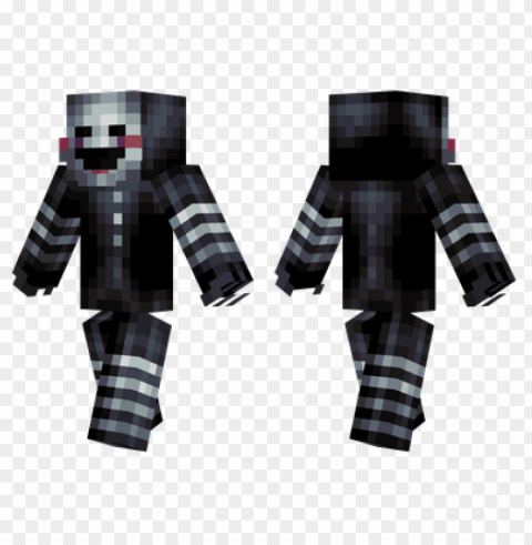 minecraft skins the puppet skin PNG Image with Isolated Subject