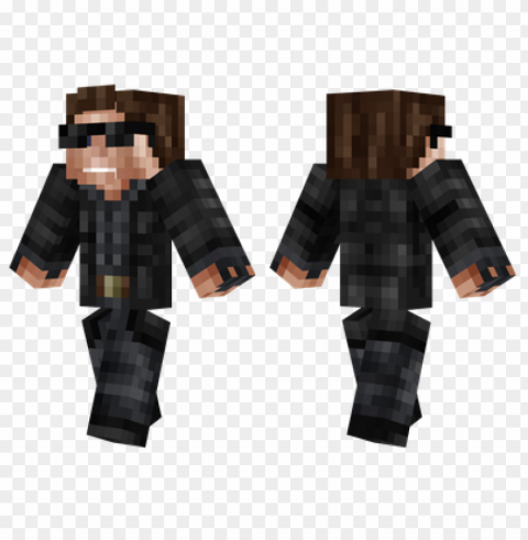 minecraft skins the terminator skin Free PNG images with alpha transparency comprehensive compilation