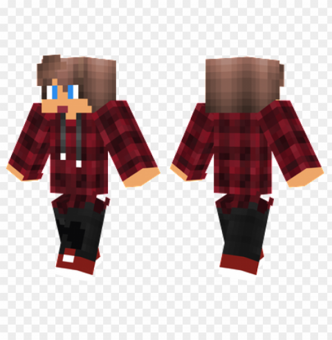 minecraft skins thick jacket skin PNG images with transparent layering