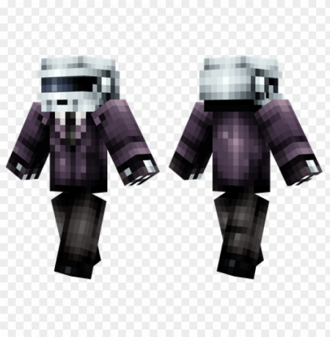minecraft skins thomas bangalter skin Clean Background Isolated PNG Icon