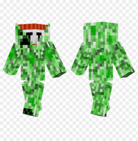 minecraft skins tnt creeper skin PNG with cutout background