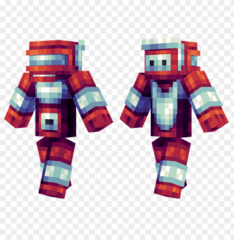 minecraft skins tobor skin Isolated Artwork on Clear Transparent PNG PNG transparent with Clear Background ID e0e94dd8