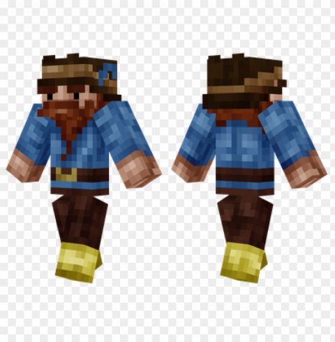 minecraft skins tom bombadil skin Isolated Design Element in Transparent PNG