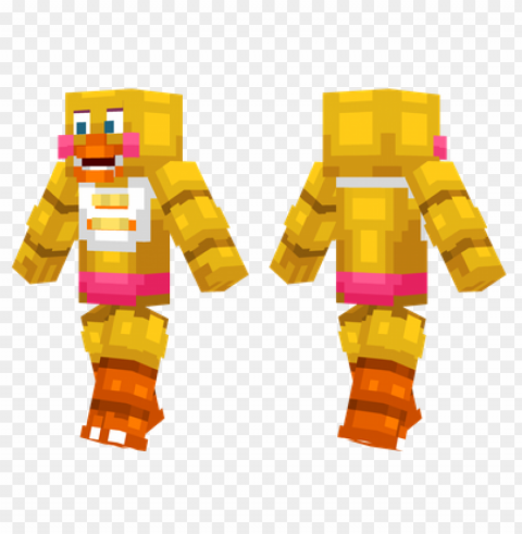 minecraft skins toy chica skin PNG Image Isolated with High Clarity PNG transparent with Clear Background ID e4888e2b