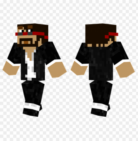 minecraft skins usher skin Transparent Cutout PNG Graphic Isolation