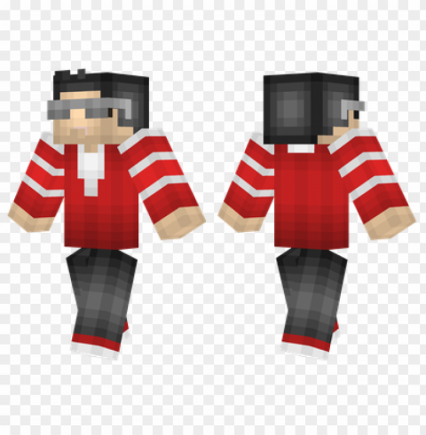 minecraft skins vanoss gaming skin Isolated Artwork on Transparent Background PNG