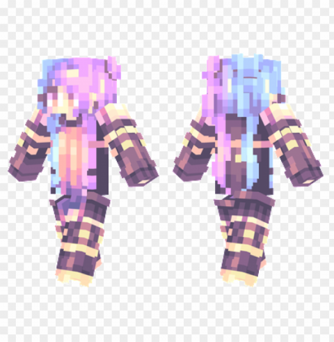 minecraft skins vivid winter skin PNG with Isolated Transparency