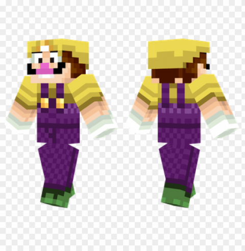 minecraft skins wario skin PNG design elements