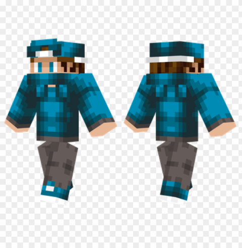minecraft skins winter parkour skin Isolated Character on HighResolution PNG