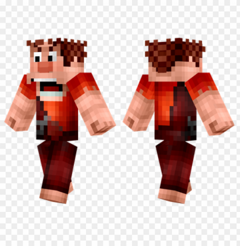 minecraft skins wreck it ralph skin Clear PNG pictures broad bulk PNG transparent with Clear Background ID c168e52d