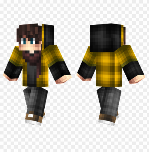 minecraft skins yellow jacket skin Isolated Subject with Transparent PNG PNG transparent with Clear Background ID 39b1c045