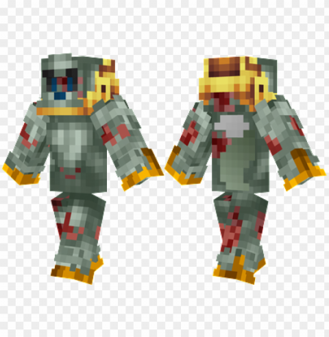 minecraft skins zombie wolf skin Transparent PNG Image Isolation