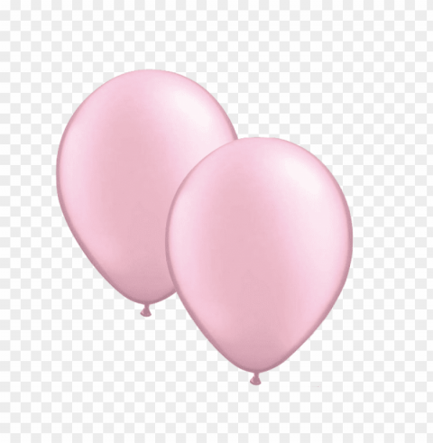 mini pearl pink balloons - vse najboljše za rojstni da PNG file with no watermark