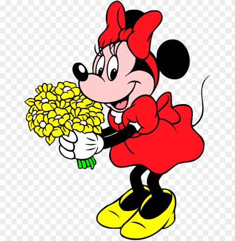 minie mouse 07 by convitex - disney coloring pages minnie and mickey mouse PNG transparent graphics for download