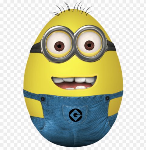 minion easter egg HighResolution PNG Isolated on Transparent Background