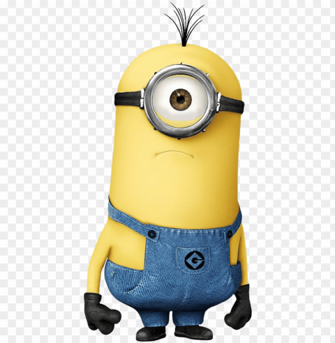 minion one eye kevin Clear Background Isolated PNG Graphic