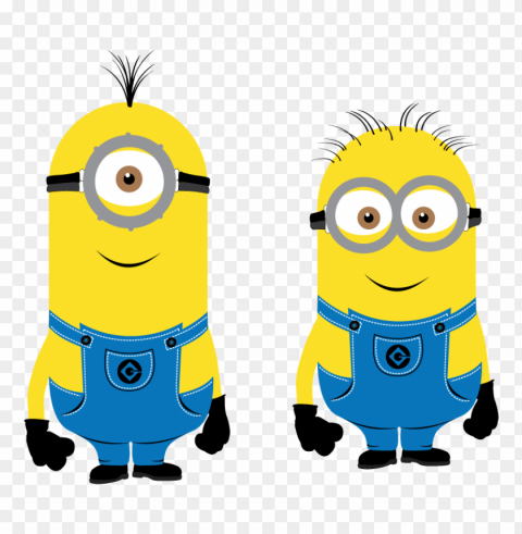 minions characters vector download PNG high resolution free