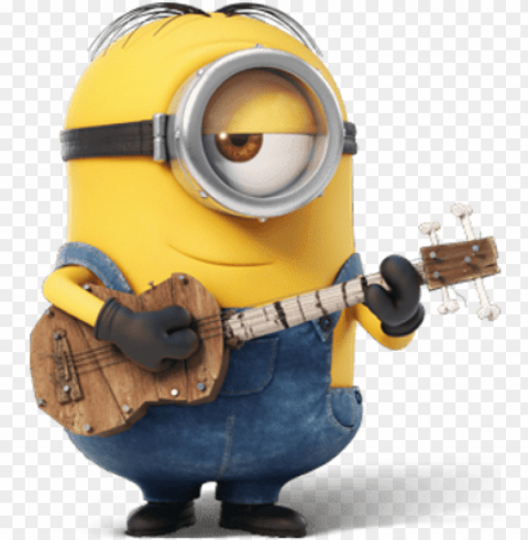 minions stuart PNG with transparent background for free