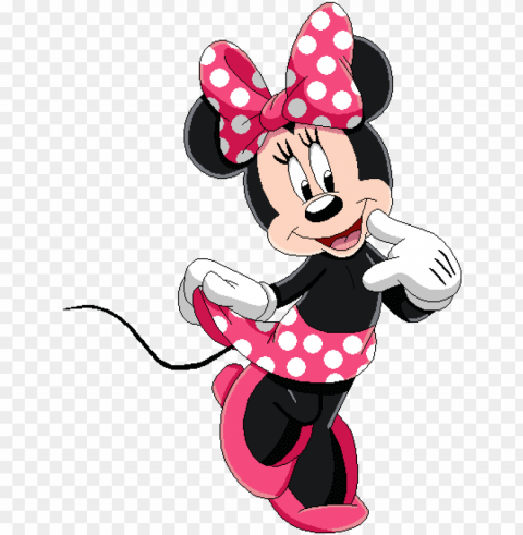 minnie mouse by mollyketty on clipart library - roommates mickey & friends - minnie mouse peel Isolated Item on HighResolution Transparent PNG