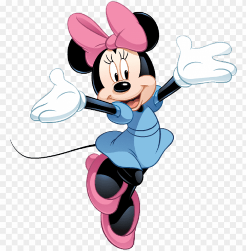 minnie mouse - cartoon happy birthday wishes PNG images for printing