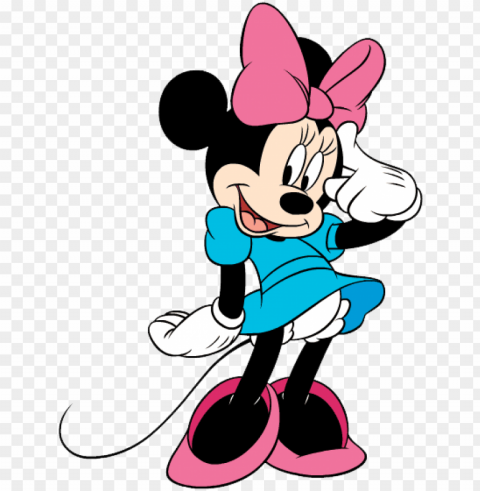 minnie mouse clipart tired - minnie mouse blue PNG transparent images extensive collection