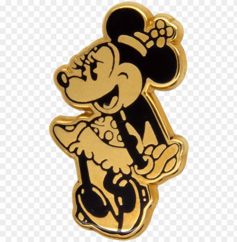 minnie mouse pin gold - minnie mouse gold PNG images with no background assortment
